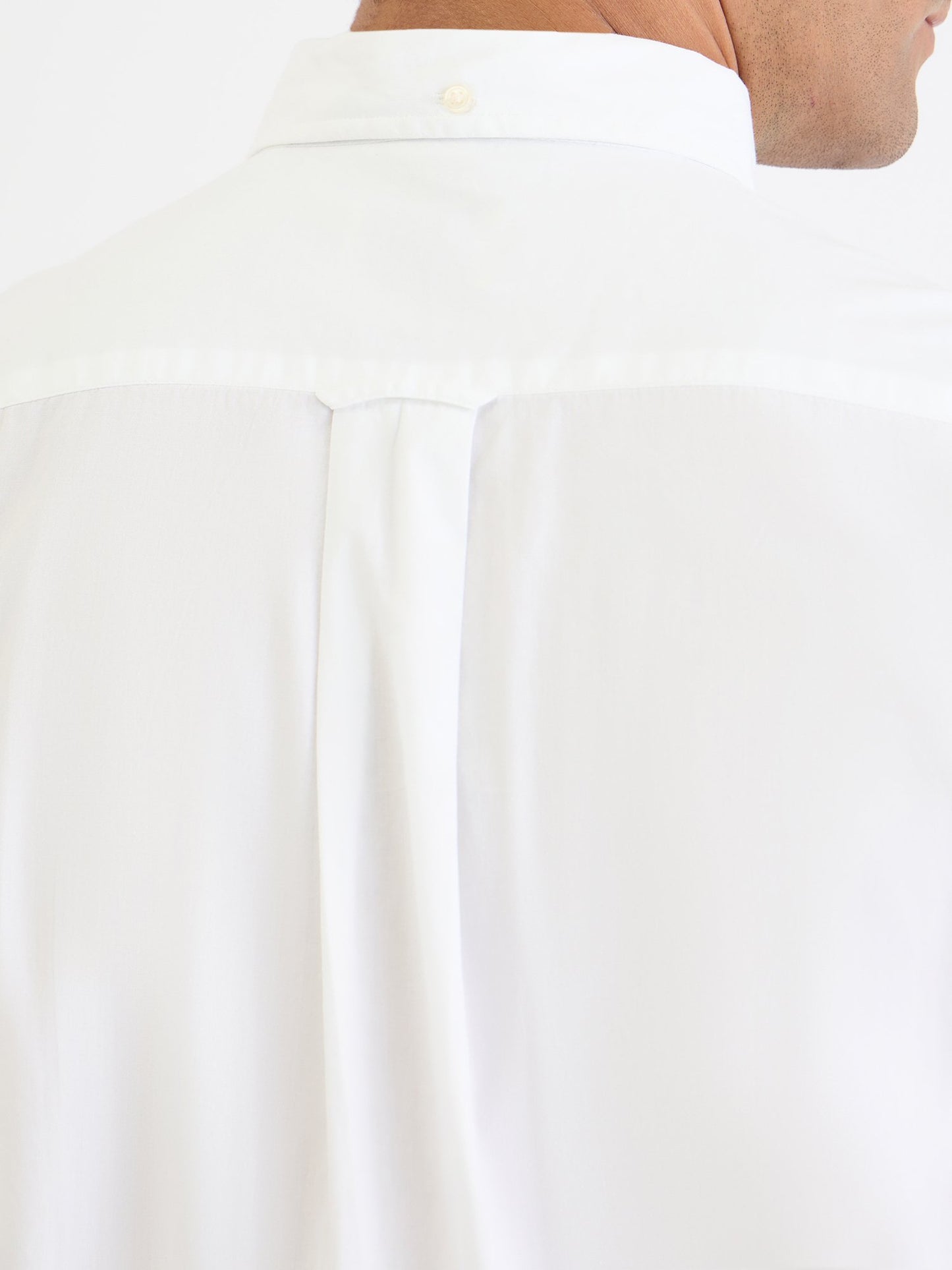 Gant Men White Printed Collar Shirt