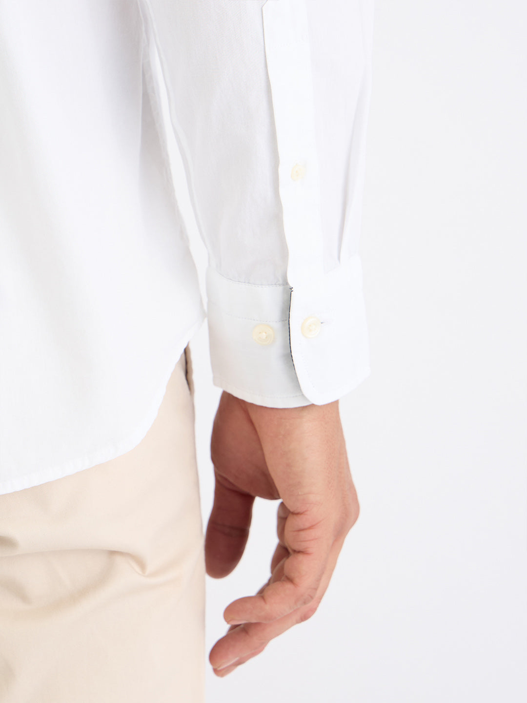 Gant Men White Printed Collar Shirt