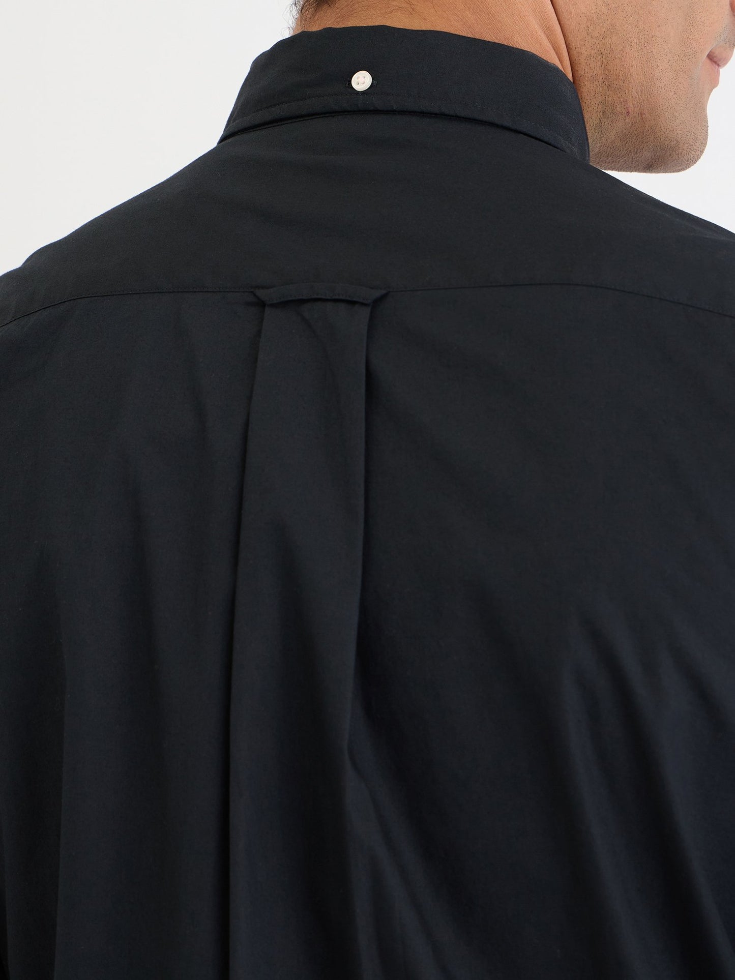 Gant Men Black Printed Collar Shirt