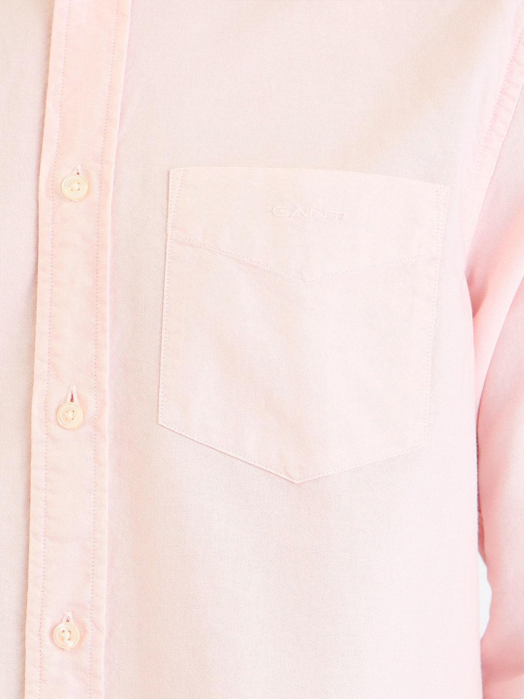 Gant Men Pink Solid Collar Shirt