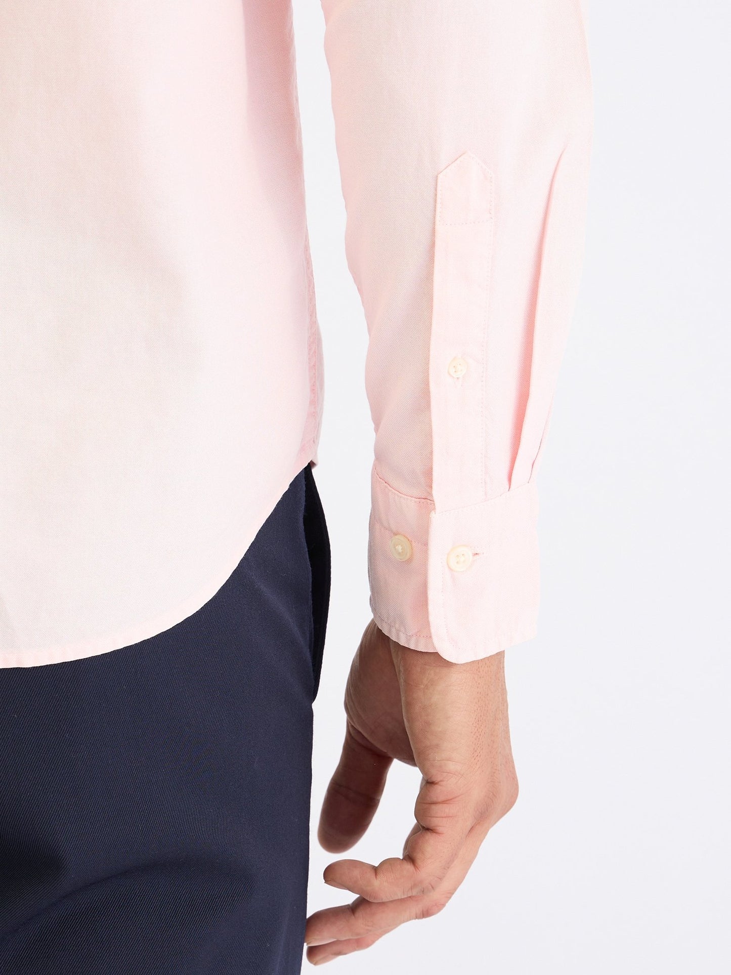 Gant Men Pink Solid Collar Shirt