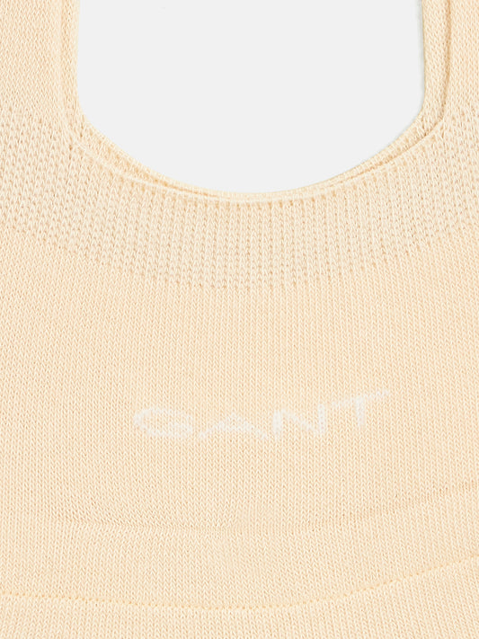 Gant Men White Solid Socks