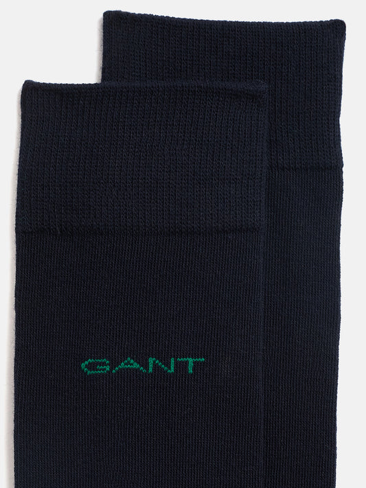 Gant Men Green Dot And Solid Socks
