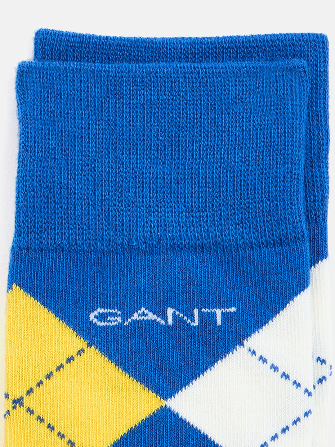 Gant Men Blue Argyle Socks