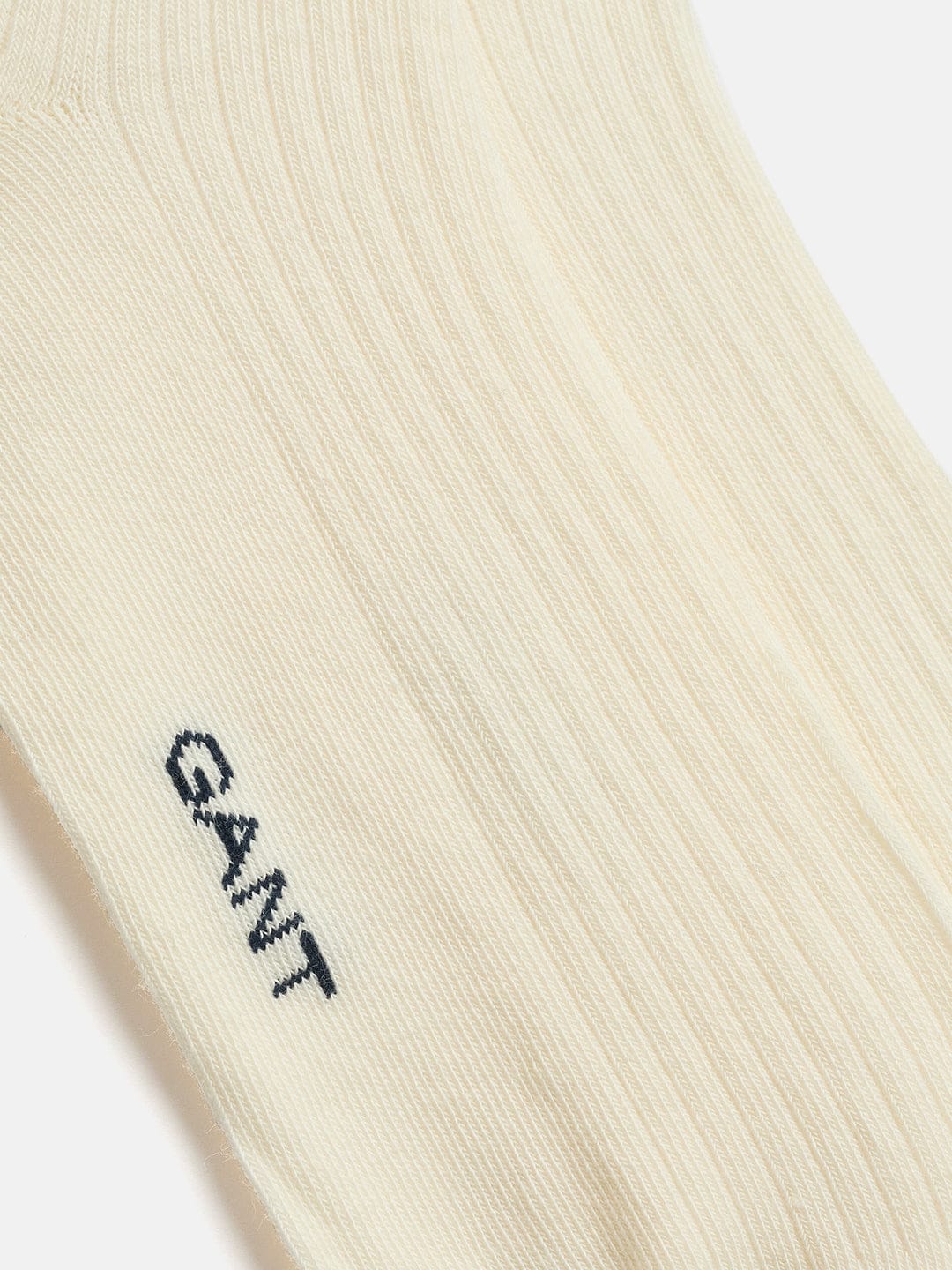 Gant Men White Argyle Striped Socks