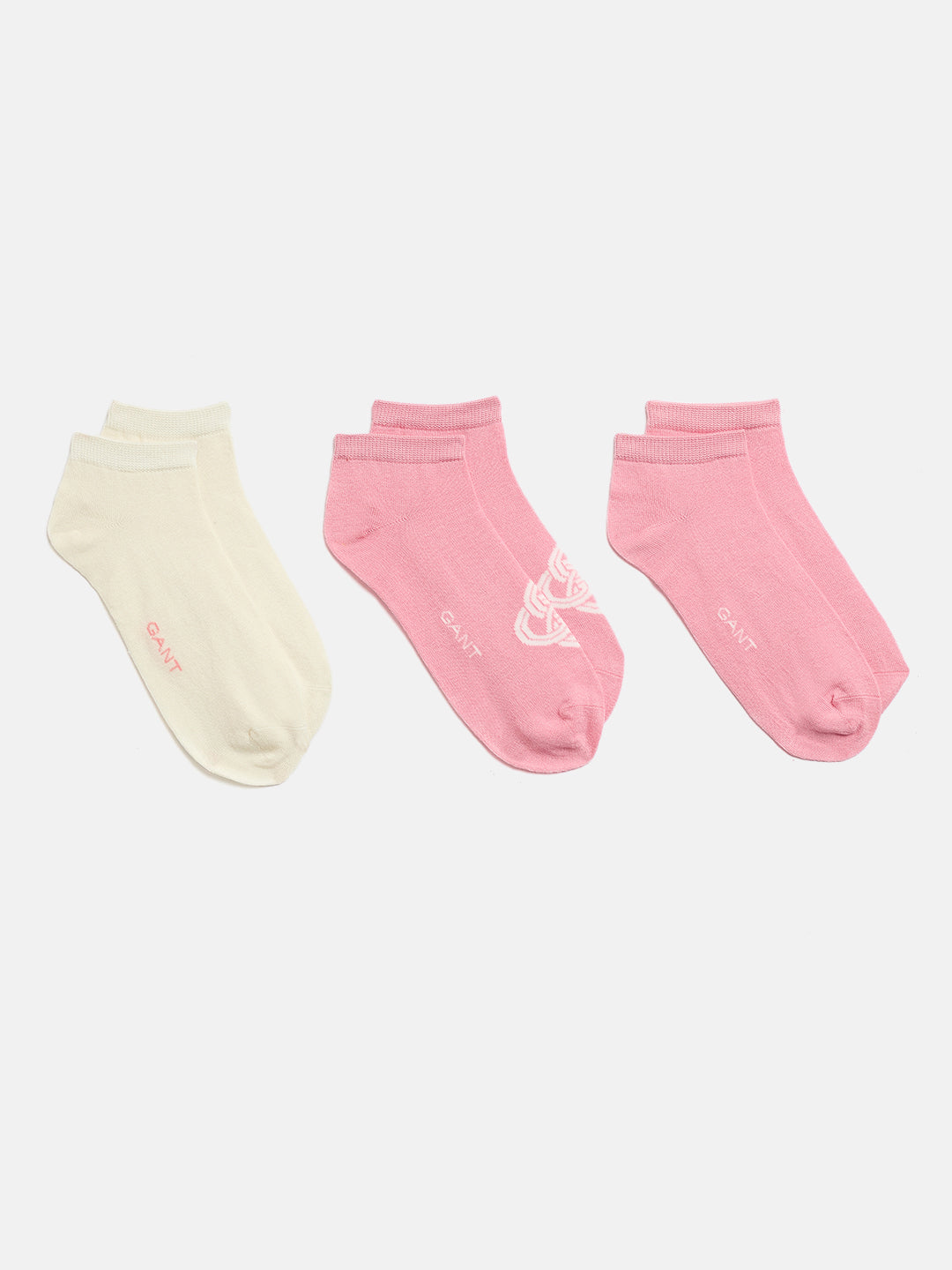 Gant Women Pink Jacquard Socks