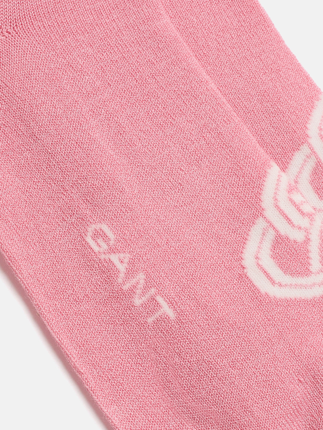 Gant Women Pink Jacquard Socks