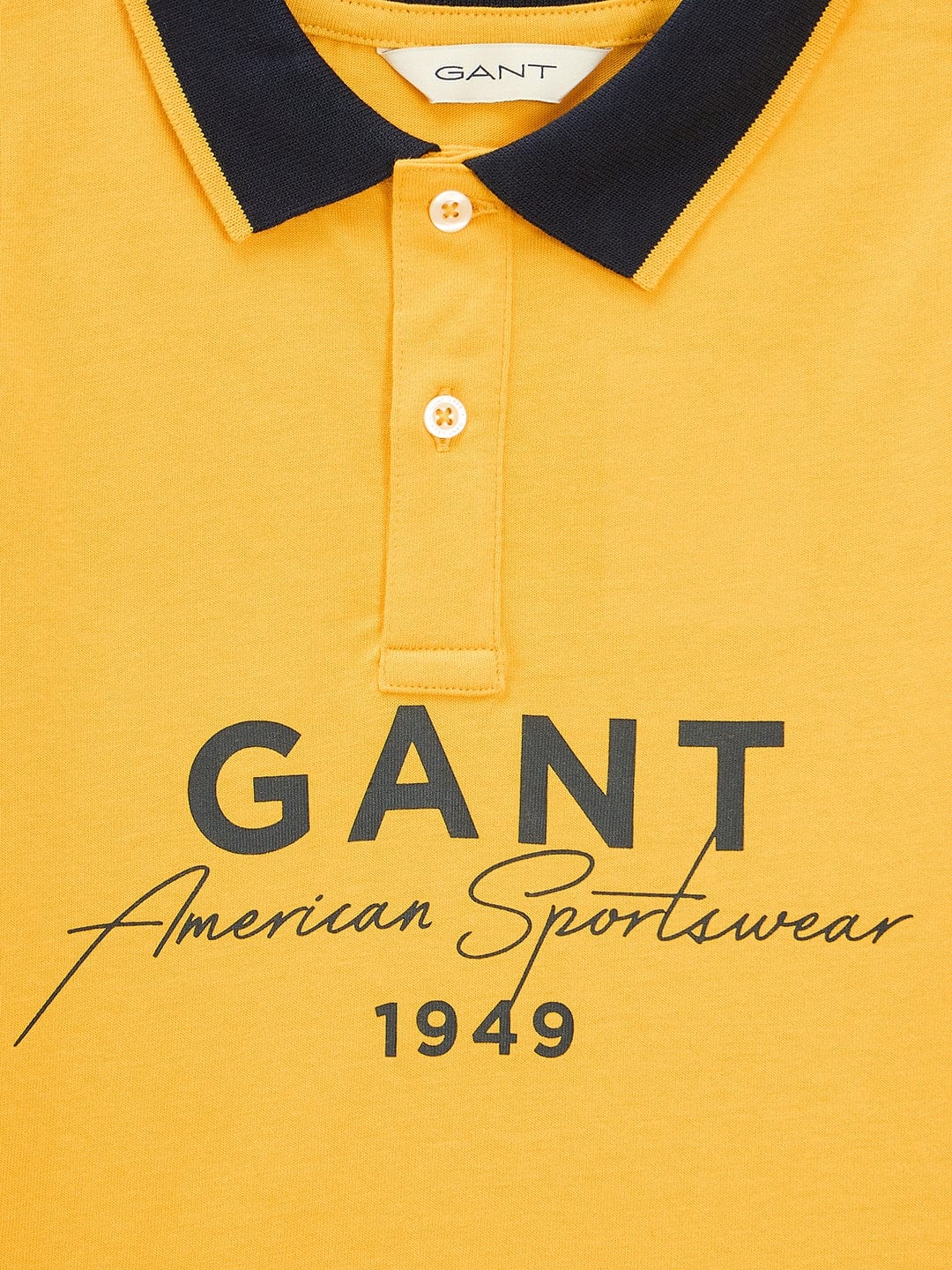Gant Kids Yellow Regular Fit Polo Tshirt