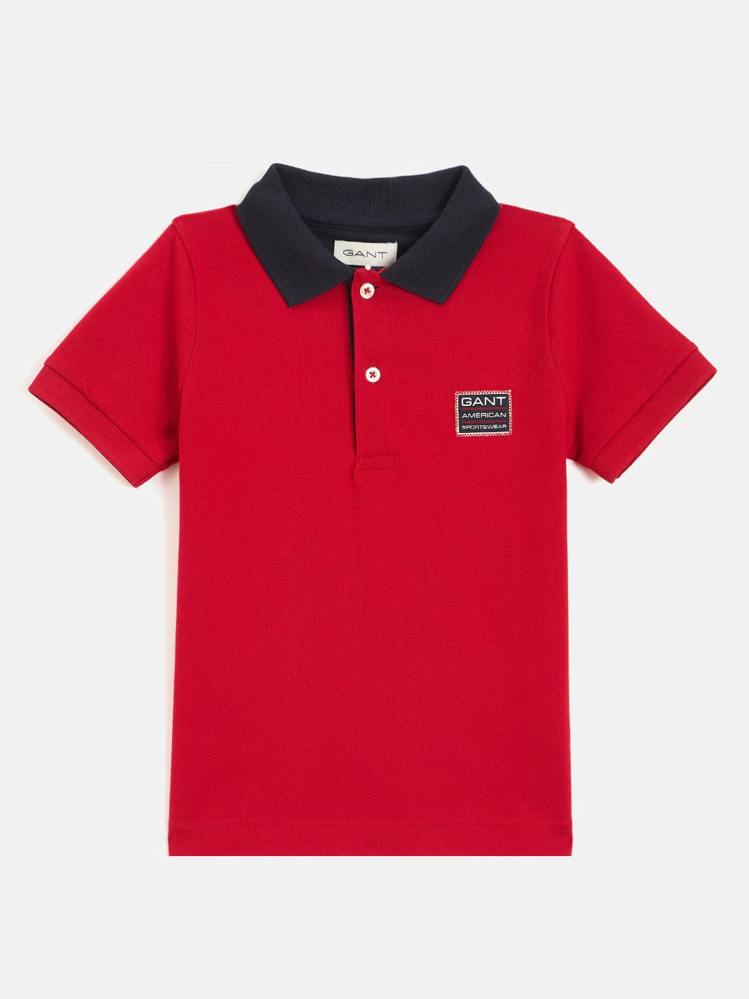 Gant Boys Red Polo Tshirt