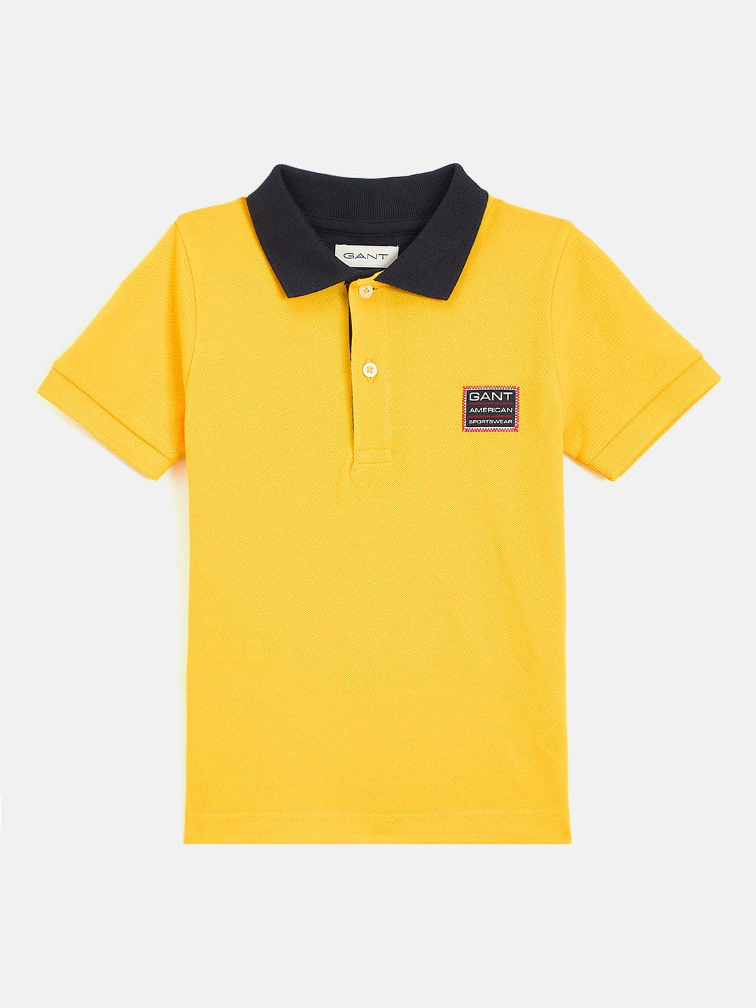 Gant Boys Yellow Polo Tshirt