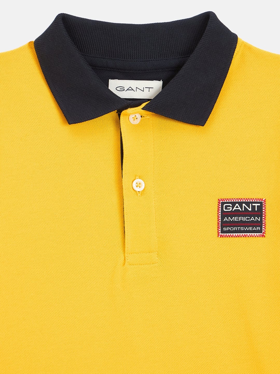 Gant Boys Yellow Polo Tshirt