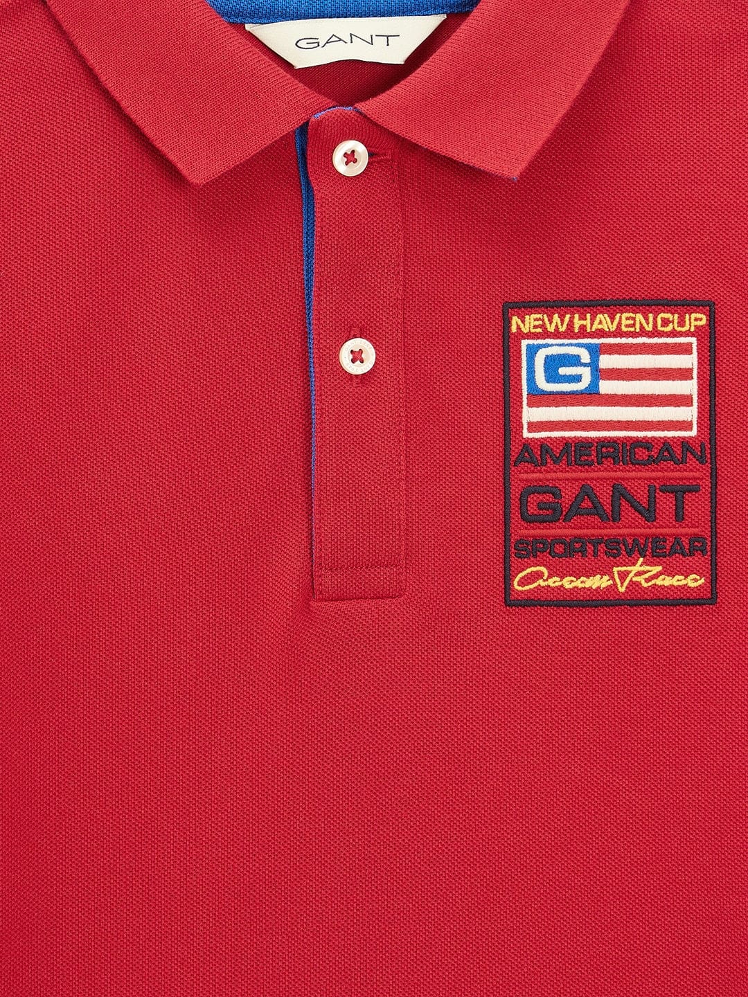 Gant Kids Red Regular Fit Polo Tshirt
