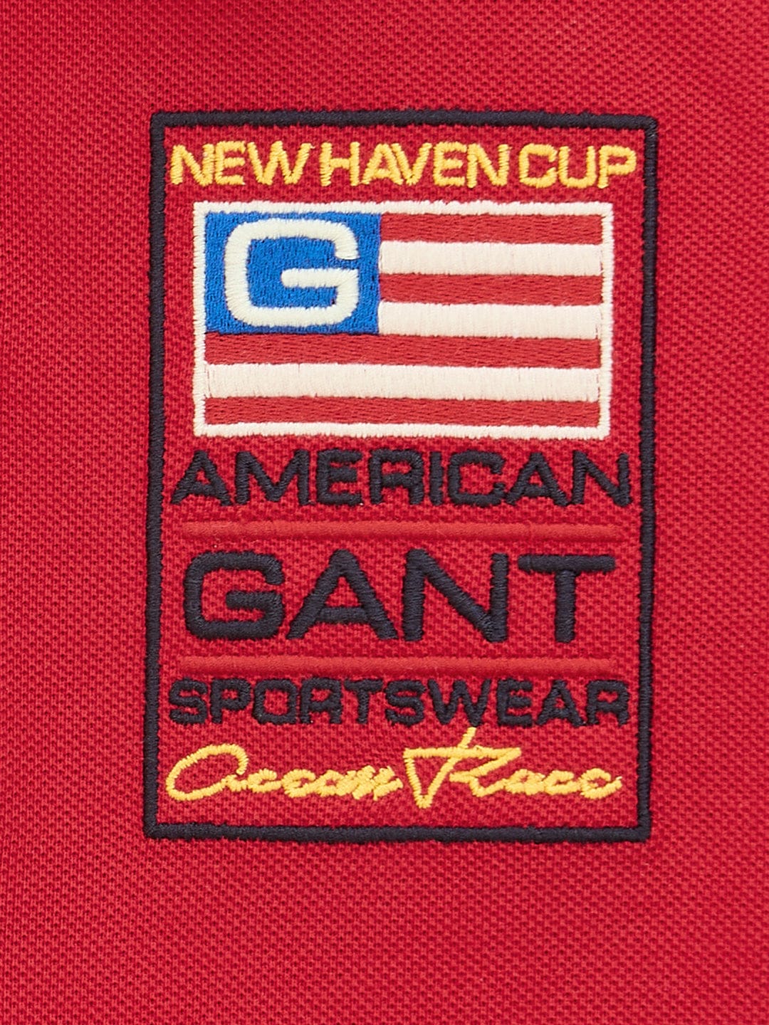 Gant Kids Red Regular Fit Polo Tshirt