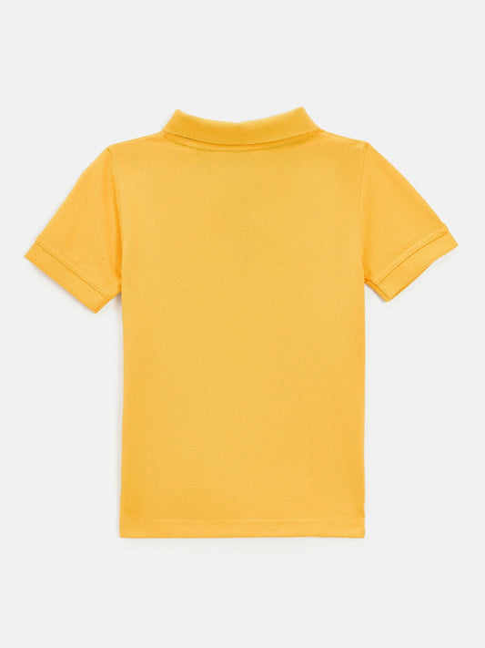 Gant Kids Yellow Regular Fit Polo Tshirt