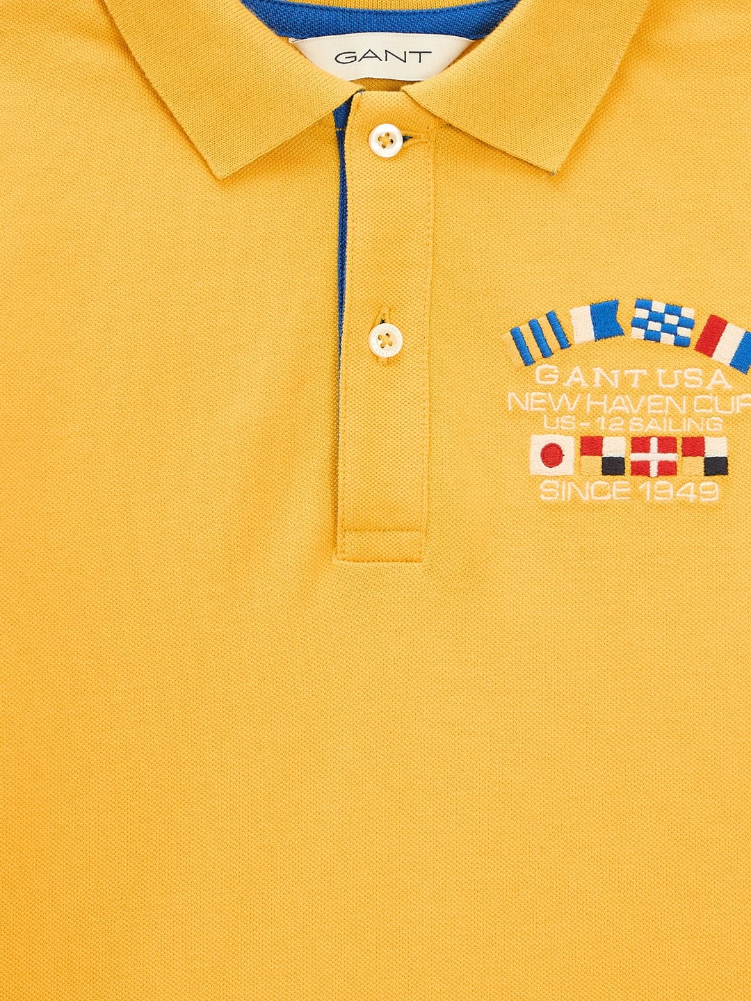 Gant Kids Yellow Regular Fit Polo Tshirt
