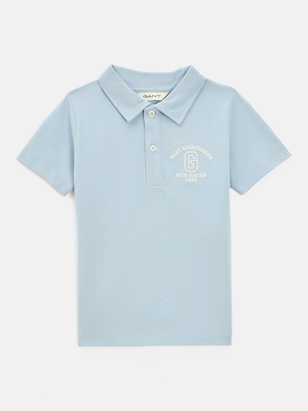 Gant Kids Blue Regular Fit Polo Tshirt