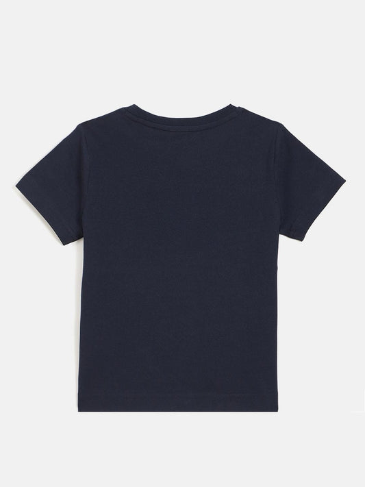 Gant Boys Blue Round Neck Tshirt