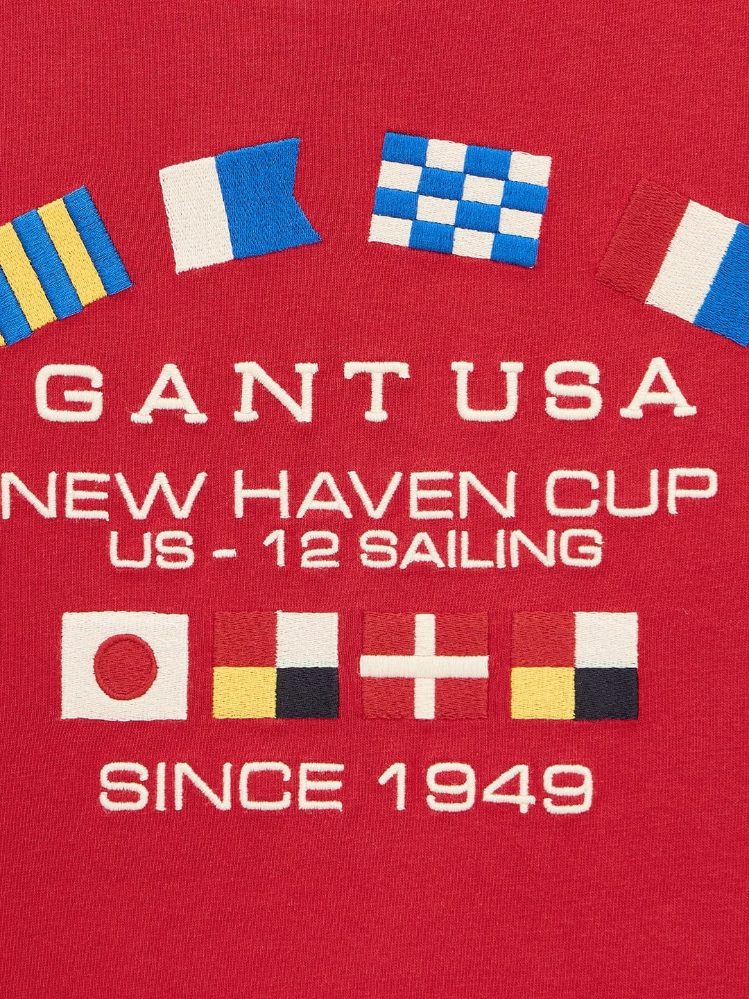 Gant Kids Red Regular Fit Tshirt