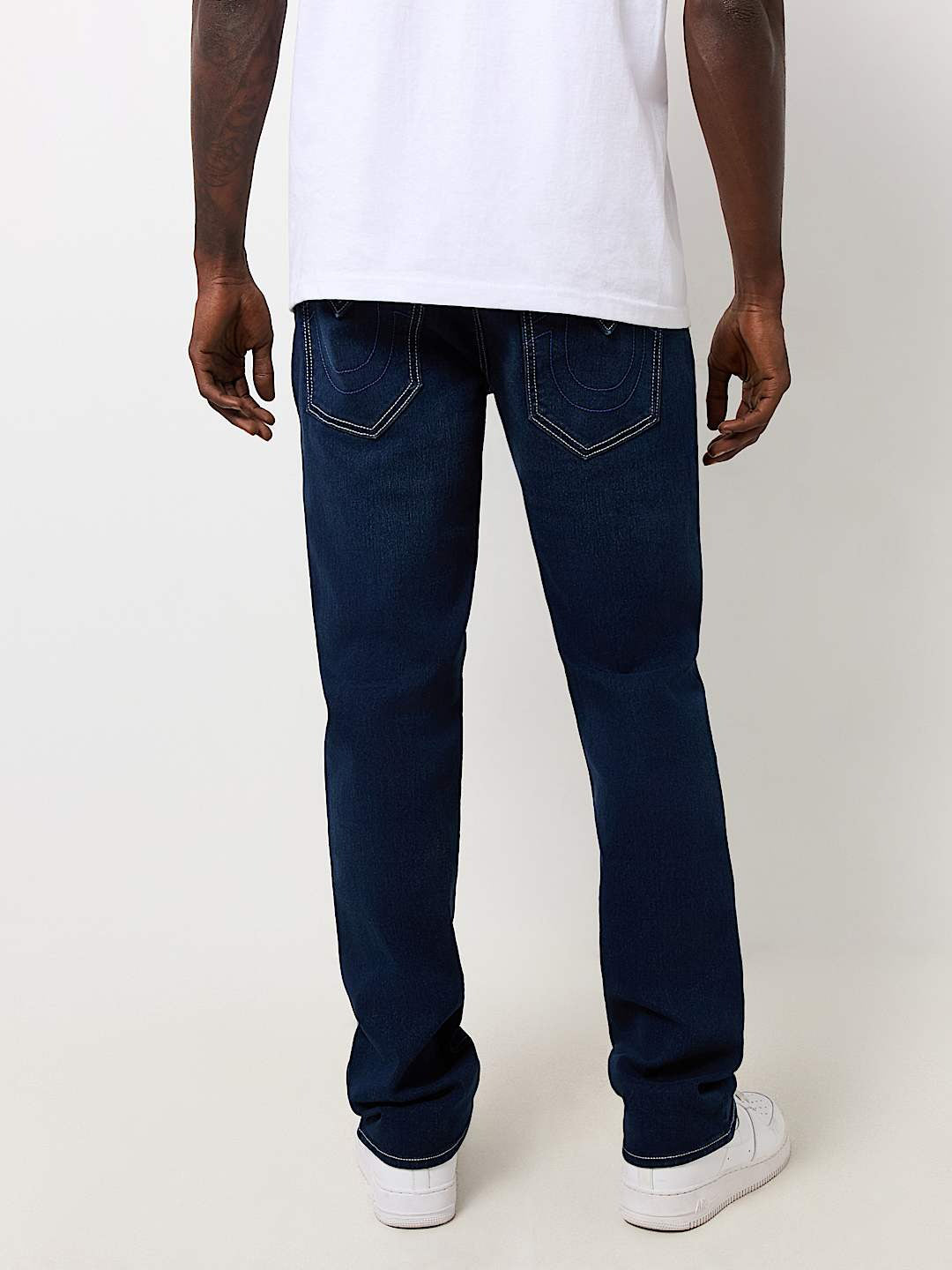 True Religion Men SN Ricky Straight Fit Dark Wash Jeans