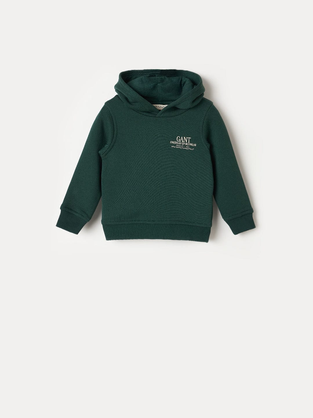 Gant Boys Regular Fit Green Logo Sweatshirt