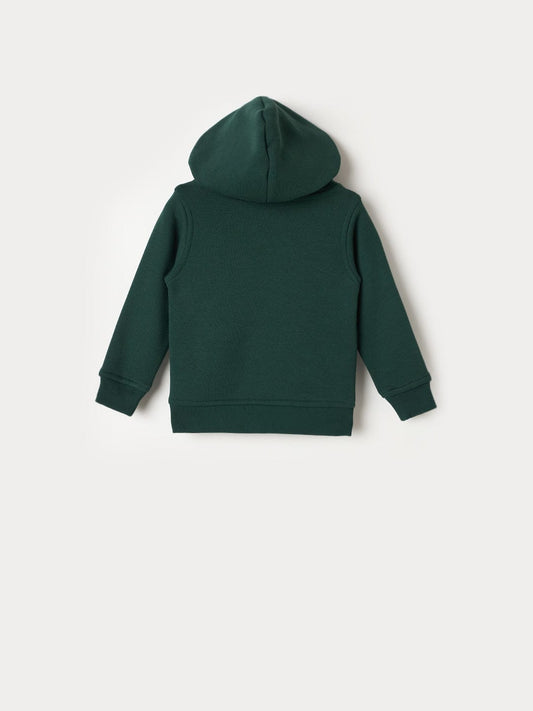 Gant Boys Regular Fit Green Logo Sweatshirt