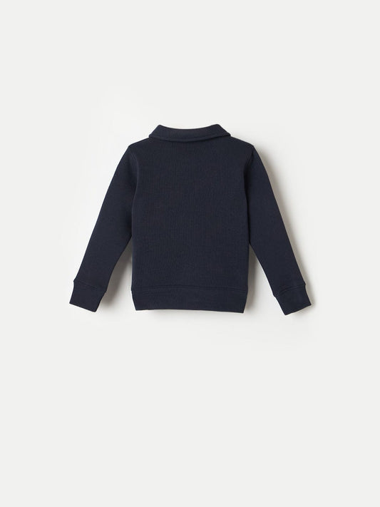 Gant Boys Regular Fit Navy Blue Logo Sweatshirt