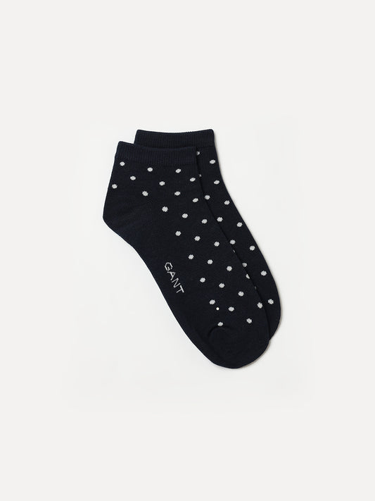 Gant Women Blue Jacquard Socks