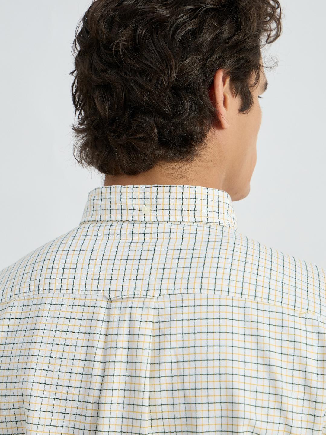 Gant Men Green Checks Shirt