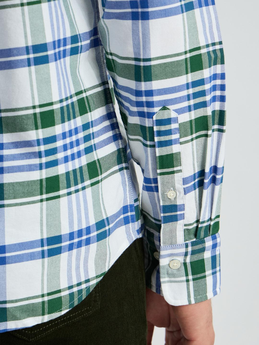 Gant Men Green Checks Shirt