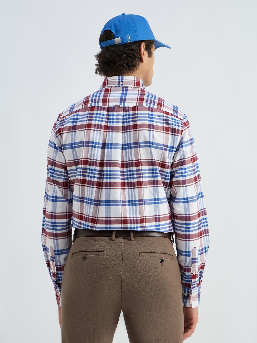 Gant Men Red Checks Shirt