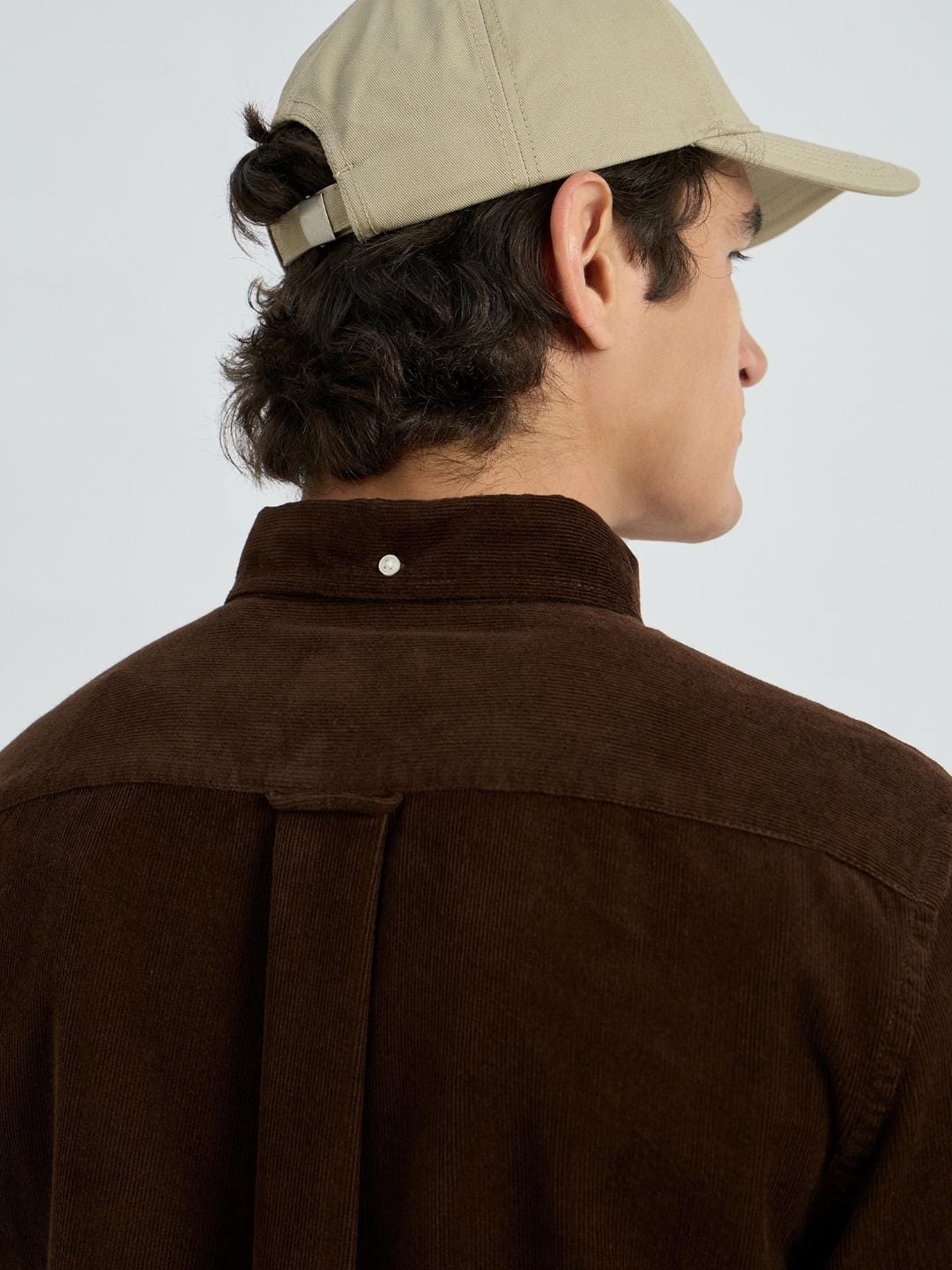 Gant Men Brown Solid Collar Shirt