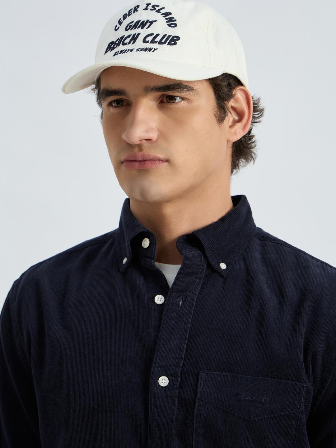 Gant Men Blue Solid Shirt