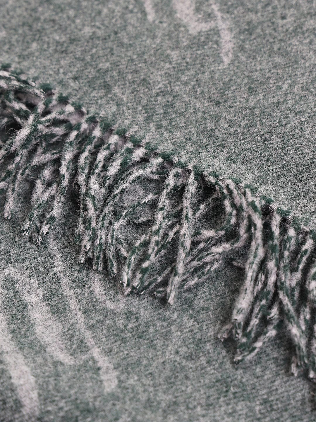 Gant Men Green Printed Scarf