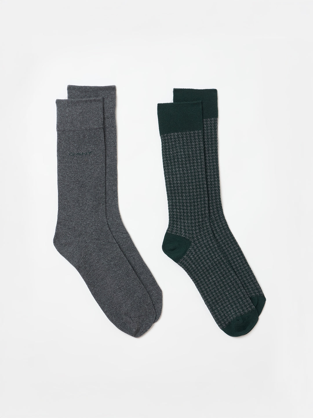 Gant Men Multicolour Printed Houndstooth Pattern Socks