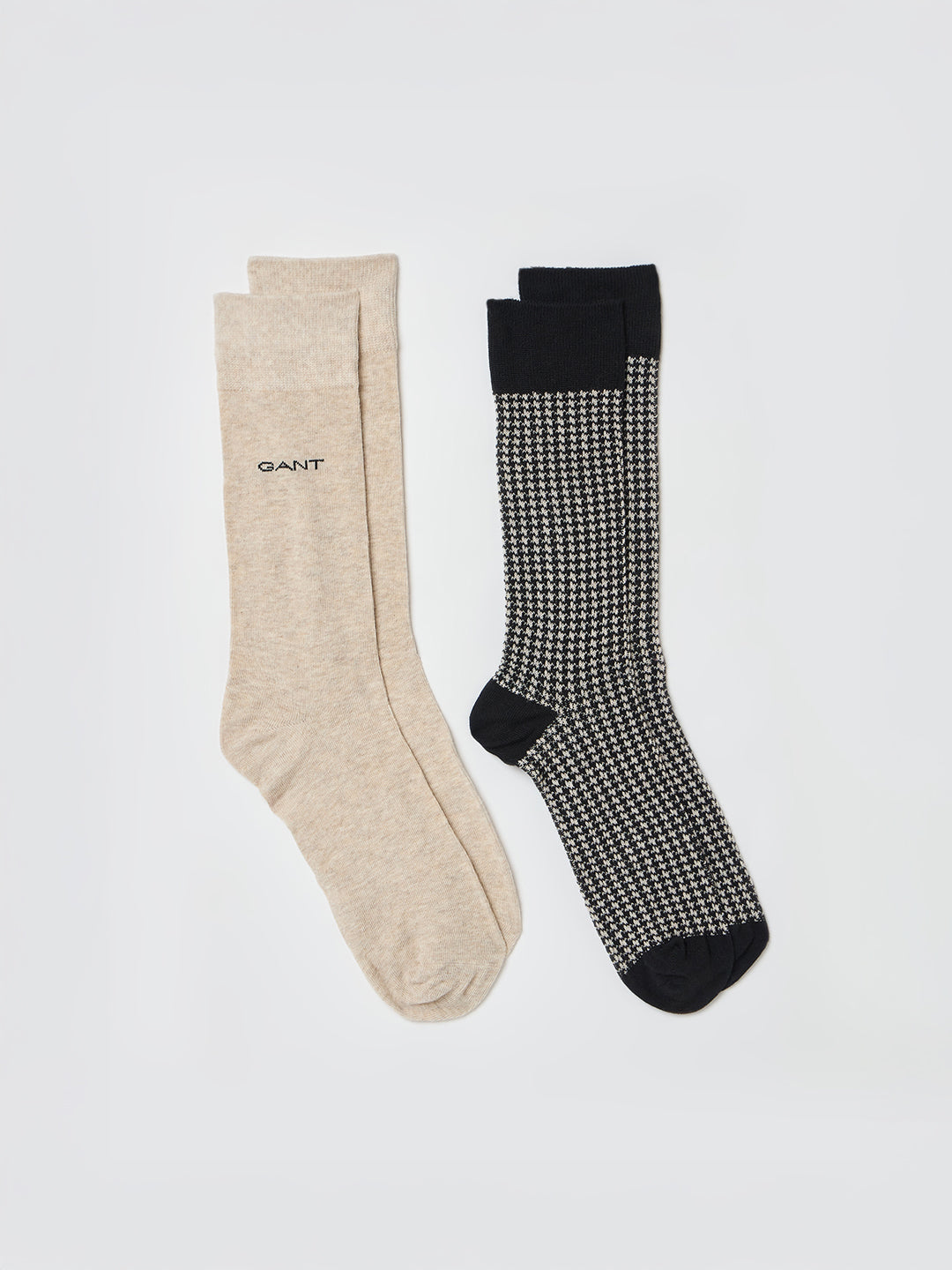 Gant Men Multicolour Printed Houndstooth Pattern Socks