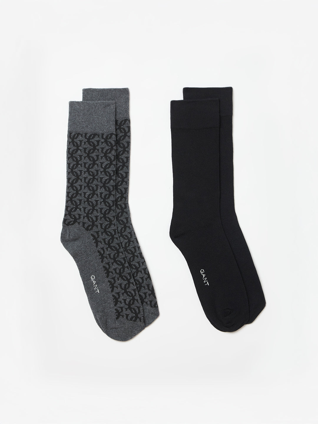 Gant Men Multicolour Printed G Monogram Socks 2-Pack Gift Box