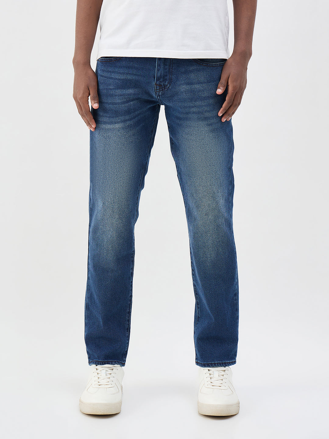 True Religion Men Blue Slim Fit Jeans