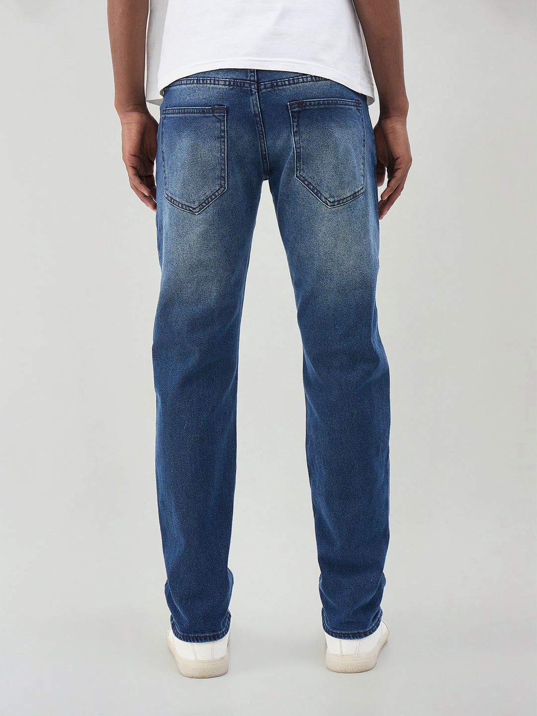 True Religion Men Blue Solid Slim Fit Geno Jeans
