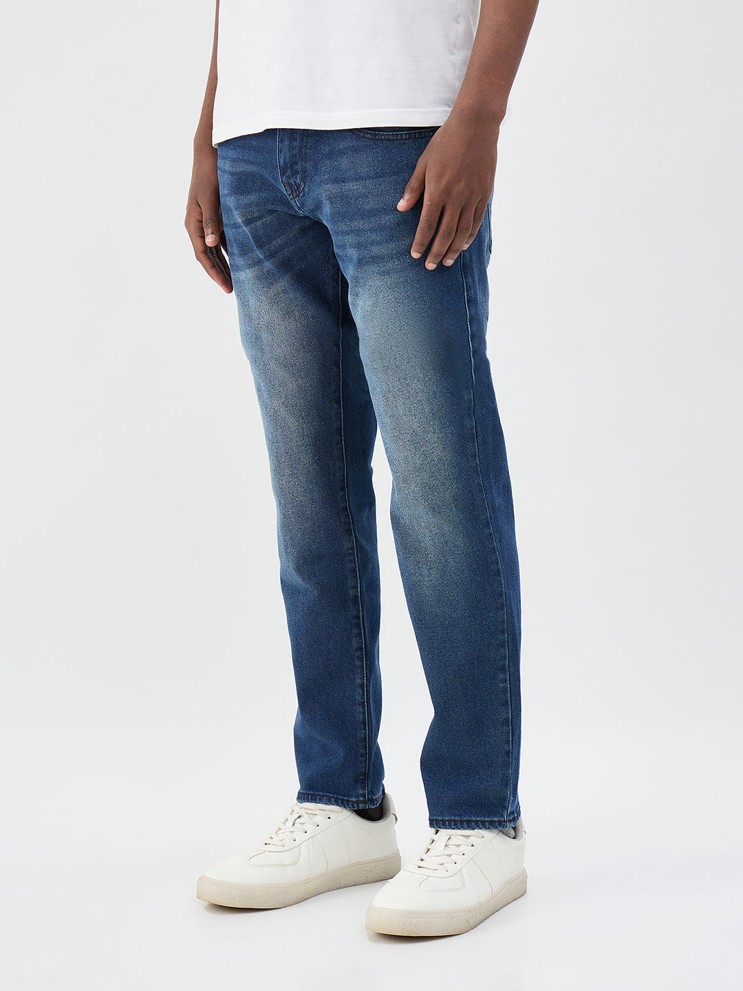 True Religion Men Blue Slim Fit Jeans