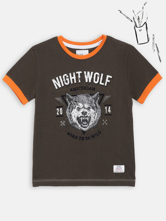 Blue Giraffe Boys Tshirt