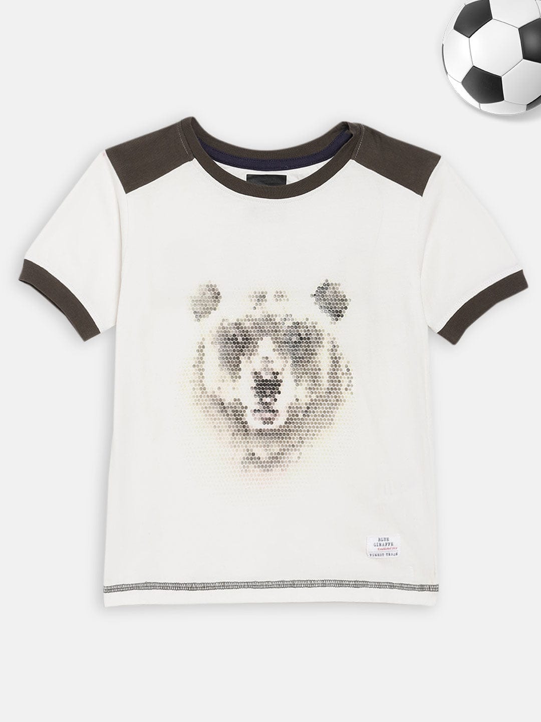 Blue Giraffe Boys Tshirt