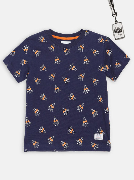 Blue Giraffe Boys Tshirt