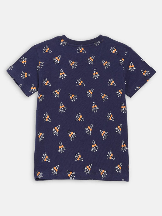 Blue Giraffe Boys Tshirt