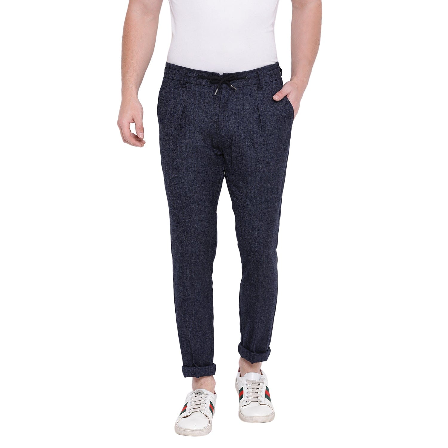 Bruun & Stengade Men Slim Fit Trouser