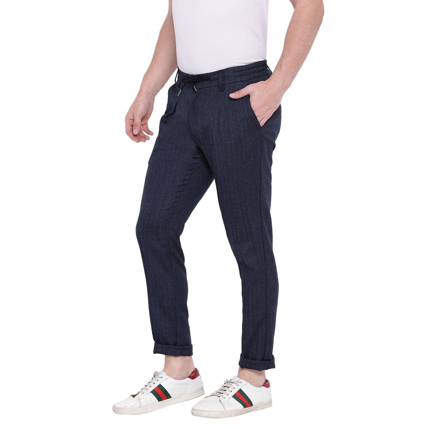 Bruun & Stengade Men Slim Fit Trouser