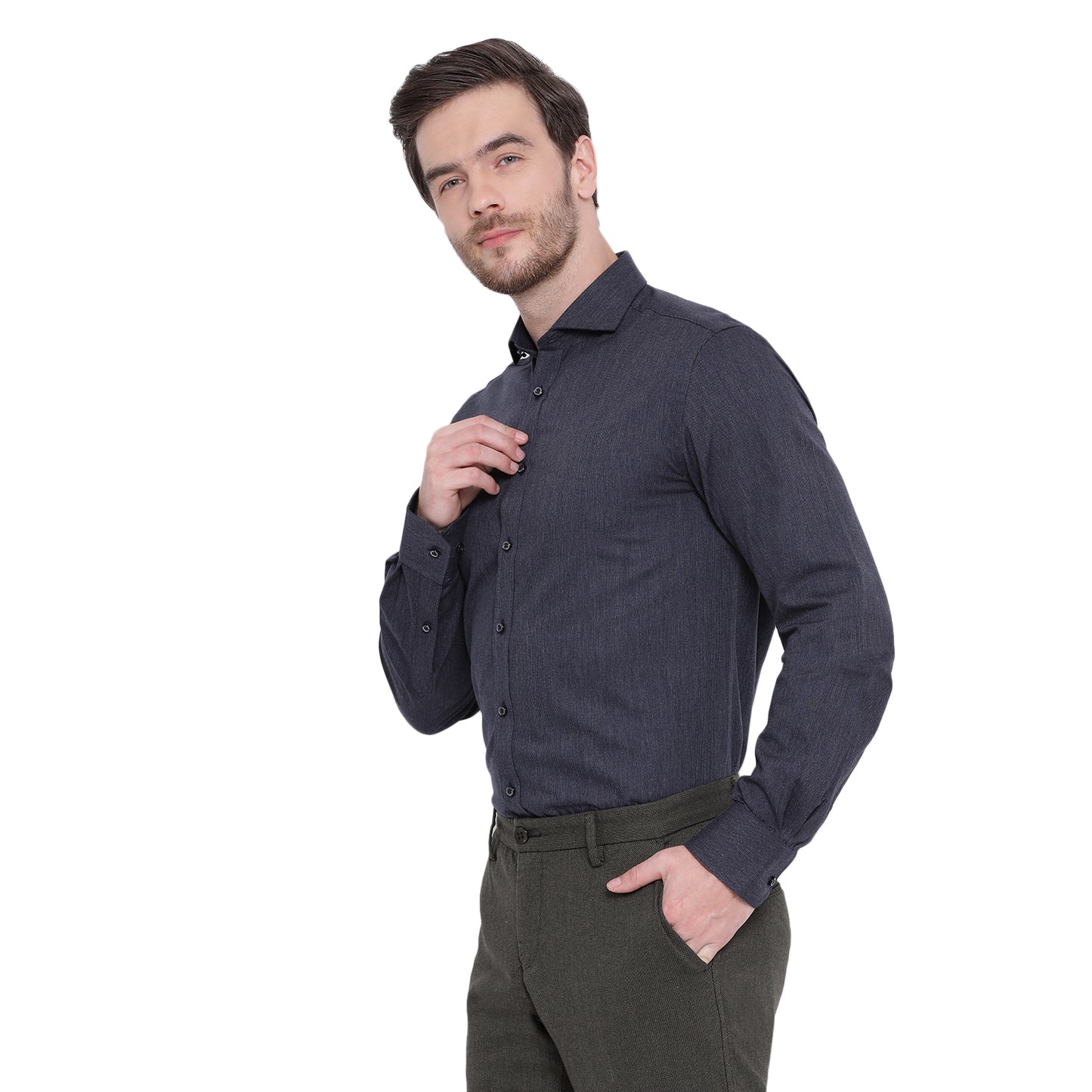 Bruun & Stengade Men Collar Shirt