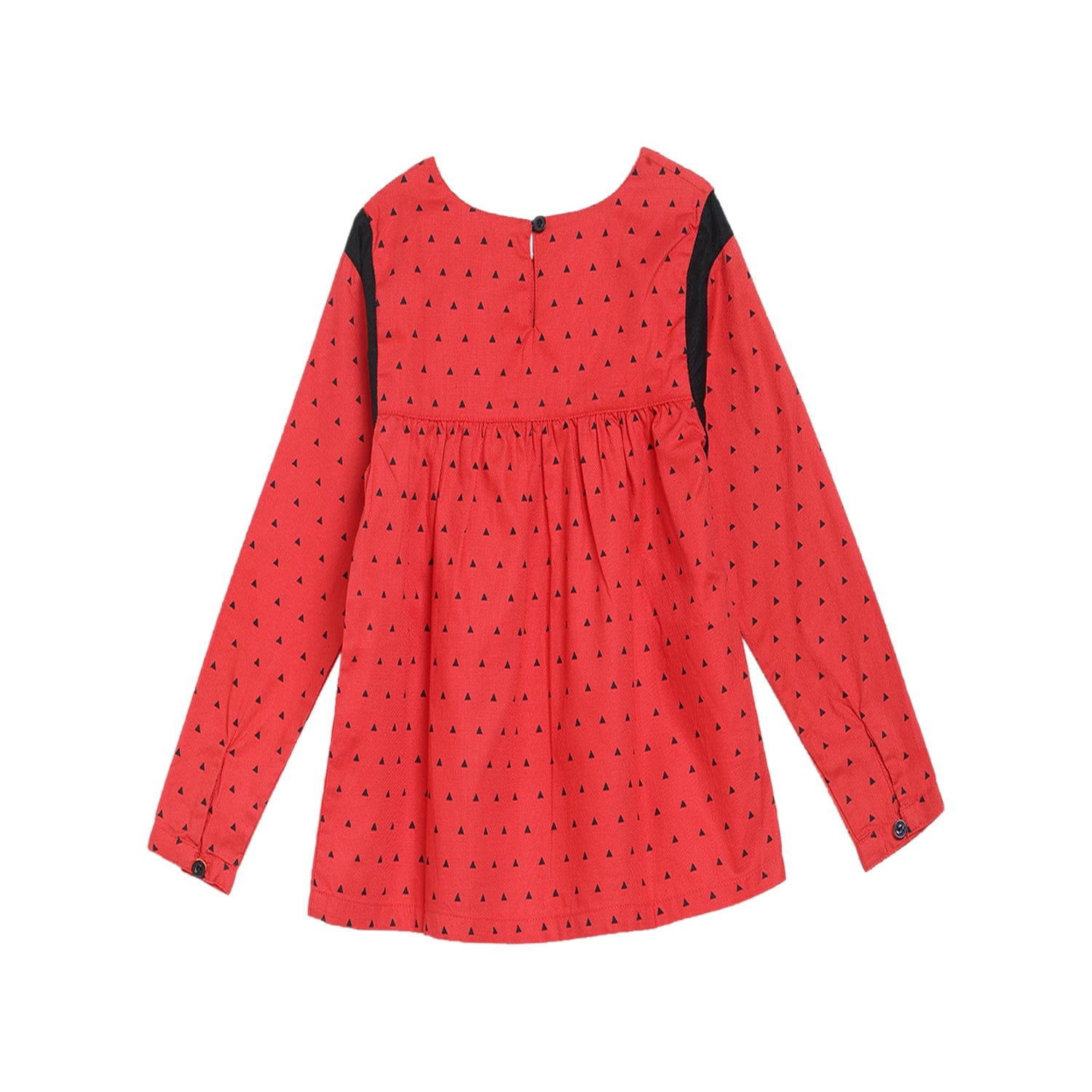 Blue Giraffe Girls Top