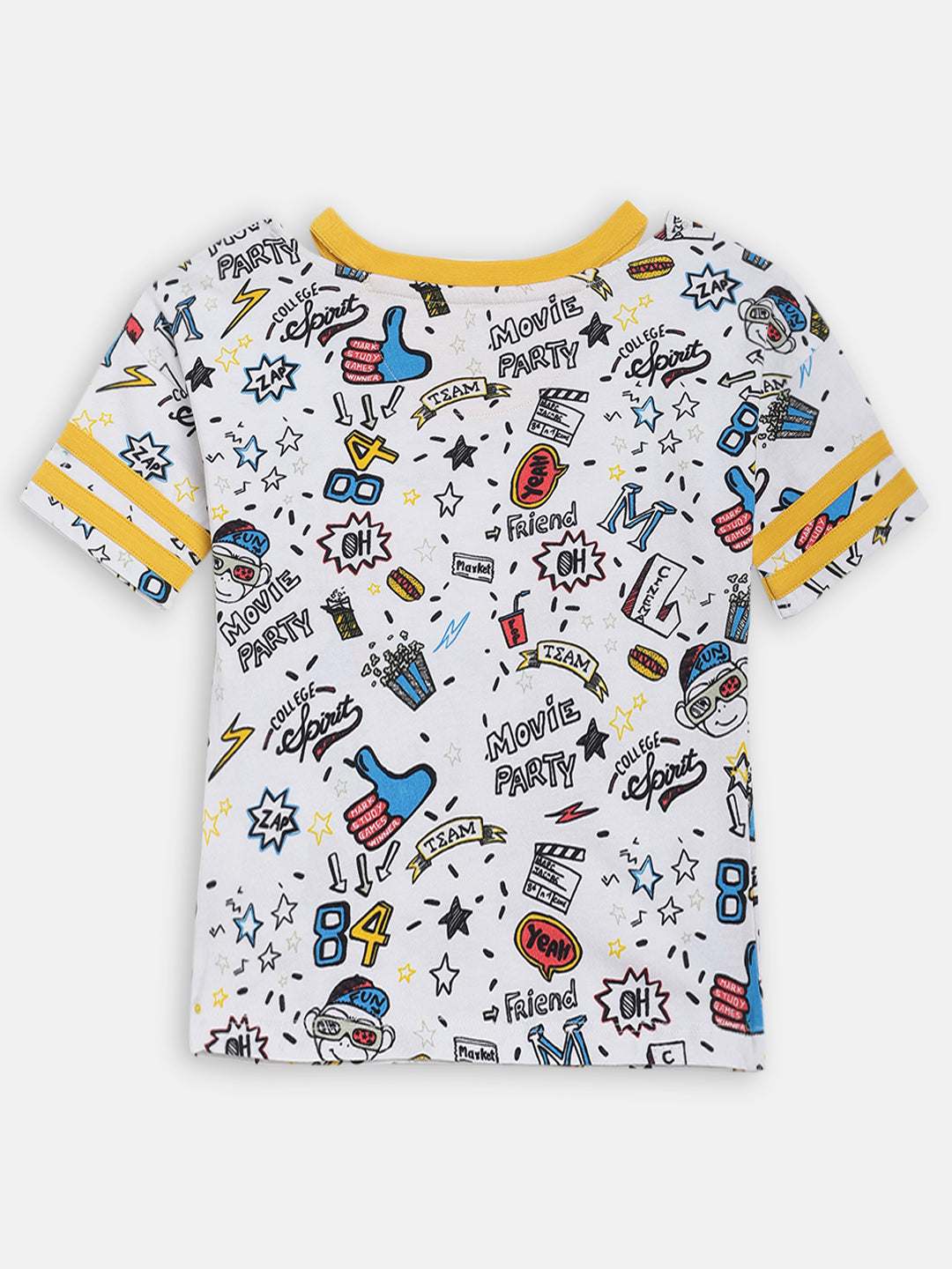 Blue Giraffe Girls Tshirt