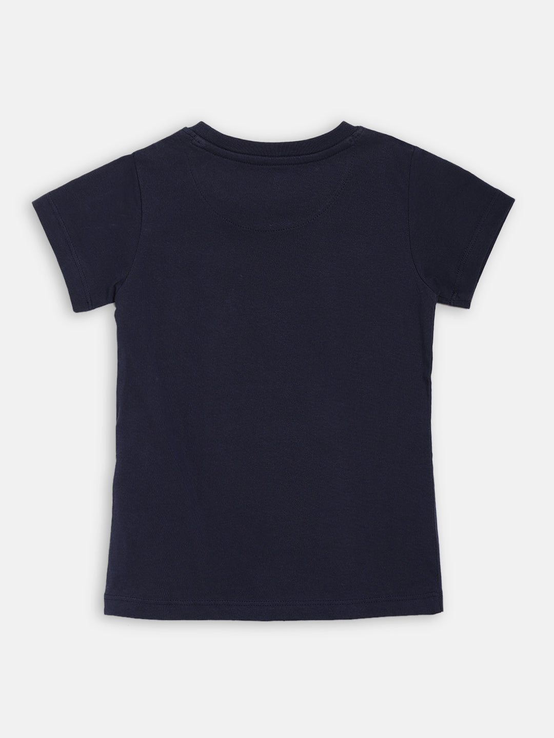 Blue Giraffe Girls Tshirt