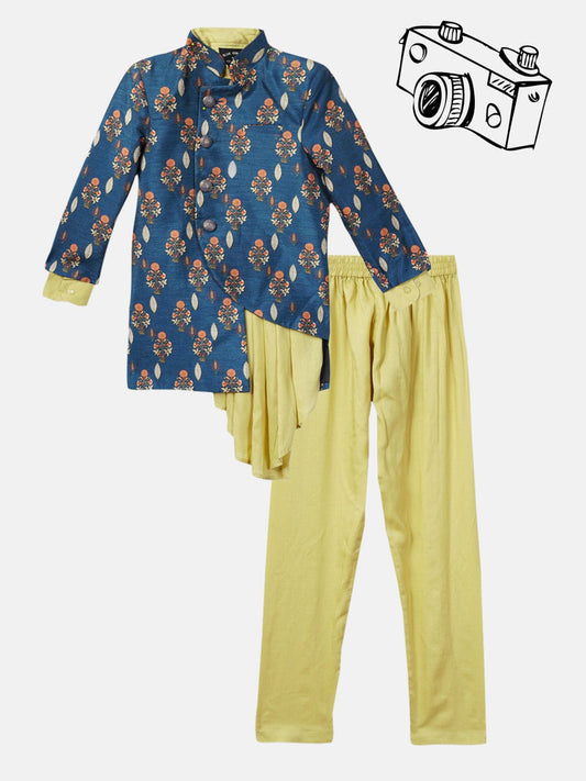 Blue Giraffe Boys Sherwani